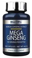 Корейский Женьшень Мега Гинсенг Scitec Nutrition Mega Ginseng - 100 капсул