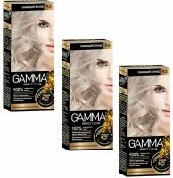 GAMMA Perfect color Краска для волос 9.0 Сияющий блонд набор 3шт