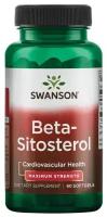 Swanson Beta-Sitosterol (Бета-ситостерол) 160 мг 60 гелевых капсул (Swanson)