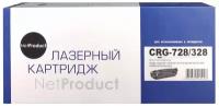 Картридж NetProduct (N-№728/328) для Canon MF-4410/4430/4450/4570/4580, 2,1K