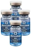 Dermaheal HL Профессиональная сыворотка для кожи головы против выпадения волос, сыворотка для мезотерапии, 4 ампулы по 5 мл