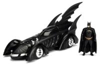 Набор Машинка с Фигуркой Бэтмен 2.75"+1:24 1995 Batman Forever Batmobile W/Batman 98036