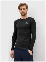 Футболка с длинным рукавом KELME Tech fit, 3891113-000-XL, р.XL, черный