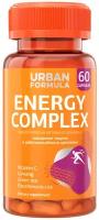 БАД Urban Formula Комплекс для энергии с женьшенем, Energy Complex, 60 капсул