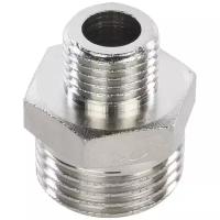 Ниппель Stout НН переходной 1/2"X1/4" никелированный