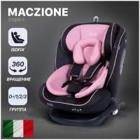 Автокресло Nuovita Maczione N0123i-1 (Grigio Rosa/Серый-розовый) Группа: 0+/1/2/3 – от 0 до 12 лет (0-36 кг)