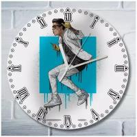 Настенные часы УФ музыка Justin Bieber (Джастин Бибер) - 1155
