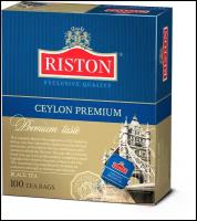 Чай черный в пакетиках Riston Ceylon, 100 шт, 200 г