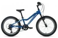 Детский велосипед Forward TWISTER20" 1.0 2020-2021, синий/белый