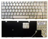 Клавиатура для ноутбука Asus A8LE, русская, серебристая