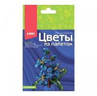 Цветы из пайеток LORI "Колокольчик", бисер, пайетки, проволока, пластичная масса, инструкция