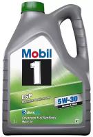 Синтетическое моторное масло MOBIL 1 ESP 5W-30, 5 л, 1 шт