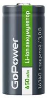 Аккумулятор Li-ion GoPower 16340 PK1 3V 650mAh с защитой