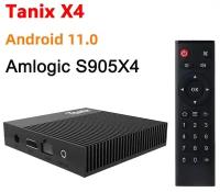 Смарт ТВ приставка Tanix X4 4/64 Гб Amlogic S 905 X4 Android 11 Кодек AV1 Smart TV Box UHD 4K Media Player NEW 2022