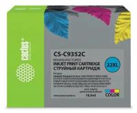 Картридж струйный CACTUS (CS-C9352C) для HP Deskjet 3920/3940/officeJet4315, цветной