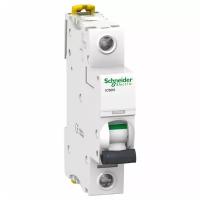 iC60N 1P 63А Автоматический выключатель 1-полюсный, 63А, 6кА (хар-ка C) Schneider Electric, A9F74163