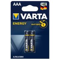Батарейка щелочная Varta LR03 (AAA) Energy 1.5В блистер 2шт (4103 213 412)