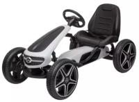 RiverToys Детский веломобиль Mercedes-Benz (H333HH) белый