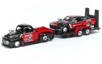 Машинка Maisto32751 '1:24 Design Elite Transport - Ford 48 F1 Pick up + 67 Mustang GT