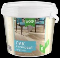 Лак акриловый по дереву FARBITEX профи WOOD, 0,9 л