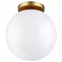 Потолочный накладной светильник ODEON LIGHT BOSCO 4248/1C 1ХE27 LEDХ9W;золотистый;белый