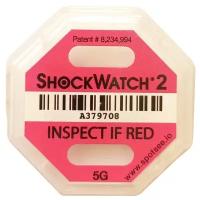 Одноразовый индикатор удара Шоквотч 2 / ShockWatch 2, 5G (упаковка 2 штуки)