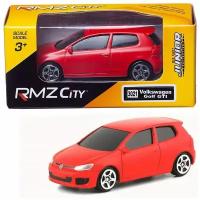 Машина металлическая Uni-Fortune RMZ City 1:64 Volkswagen Golf GTI, красный матовый 344021SM(C)