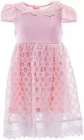 Платье-ампир Cascatto, нарядное, размер 3-4/98-104, розовый