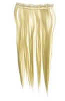 Накладка для придания объёма и длины причёске, прямая, длина 55 см. (Цв: Блондин )