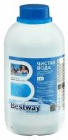 Комплексное жидкое средство для ухода за водой бассейна Bestway Чистая вода 4в1, 750 мл