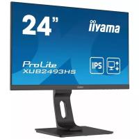 Монитор Iiyama 23.8" ProLite XUB2493HS- B4 черный IPS LED 16:9 HD MI M/M матовая HAS Pivot 250cd 178гр/178гр 1920x10