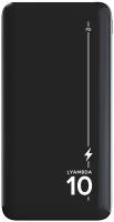 Внешний аккумулятор 10000 мАч Lyambda Power Delivery 20W + QC3.0 Slim LP302 Black