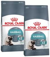 ROYAL CANIN HAIRBALL CARE для взрослых кошек для вывода шерсти (10 + 10 кг)