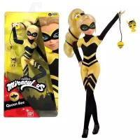 Кукла Bandai Miraculous Ladybug Queen Bee Леди Квин Би из серии Леди Баг,26 см