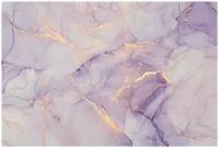 Фреска Уютная стена "Зефирный пурпур флюид арта" 410х270 см (единым полотном)