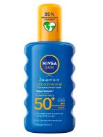 NIVEA Nivea Sun увлажняющий солнцезащитный спрей Защита и увлажнение