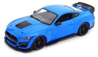 Модель автомобиля Mustang Shelby GT500 (2020) 1:18 Maisto Blue