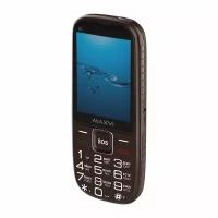 Телефон MAXVI B9, 2 SIM, коричневый