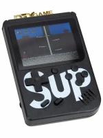 Приставка игровая портативная, консоль GameBox SUP 8bit черная