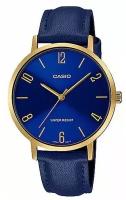 Наручные часы CASIO Collection LTP-VT01GL-2B, синий, серебряный