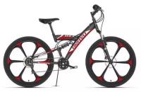 Велосипед Bravo Rock 26 D FW черный/красный/белый 2020-2021 18