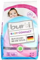 BURTI BABY COMPACT Концентрированный стиральный порошок для детского белья, 1100 г/55 стирок