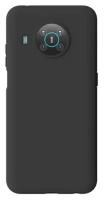 Чехол панель-накладка MyPads для Nokia X20 / Nokia X10 ультра-тонкая полимерная из мягкого качественного силикона черная