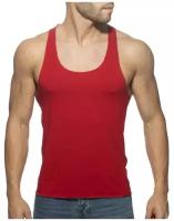 Майка-безрукавка "Tank Back Printed - Red" / Addicted / Красный