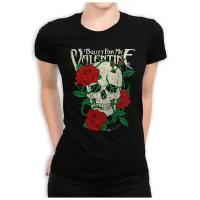 Футболка DreamShirts Bullet for My Valentine Женская черная