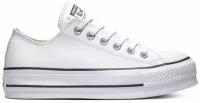 Кожаные женские кеды Converse Chuck Taylor All Star Lift 561680 белые