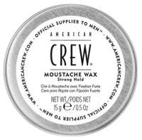 American Crew Moustache Wax - Стойкий воск для усов и бороды сильной фиксации для укладки и питания волос на лице 15 г