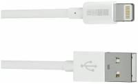 Кабель INTERSTEP USB iPhone5/iPadmini 8pin MFi 1м, белый