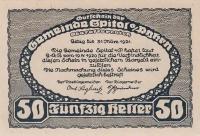 Австрия, Шпиталь-ам-Пихрн 50 геллеров 1920 г