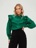 Блуза Cosagach, размер 48, зеленый